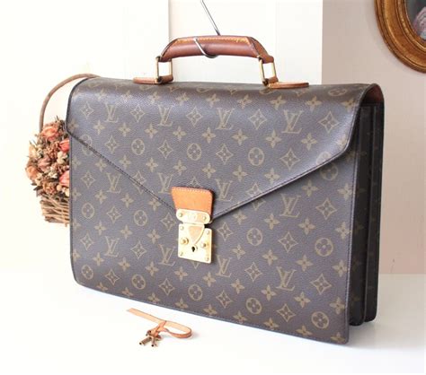 louis vuitton attache replica|original louis vuitton briefcase.